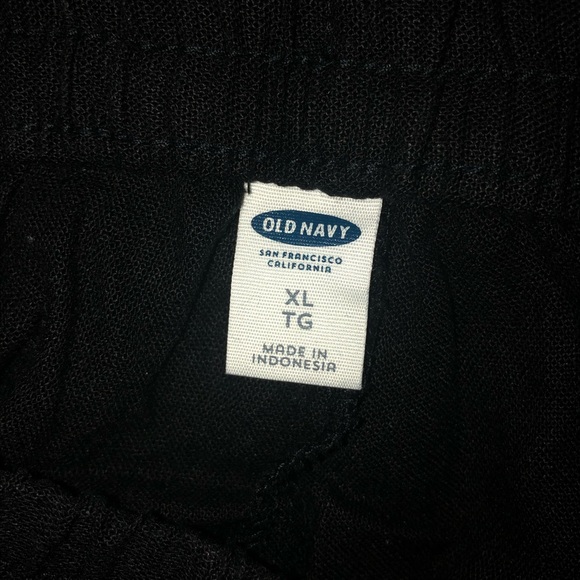 Size XL old navy linen drawstring pants - Picture 2 of 2